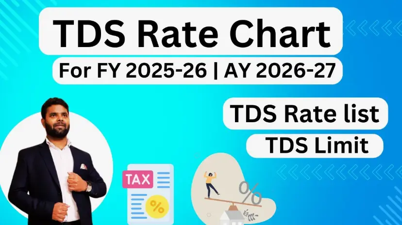 TDS Rate Chart 2025-26