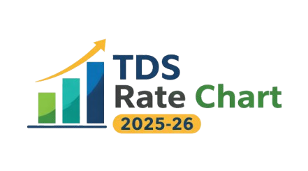 TDS Rate Chart for FY 2025-26 (AY 2026-27)